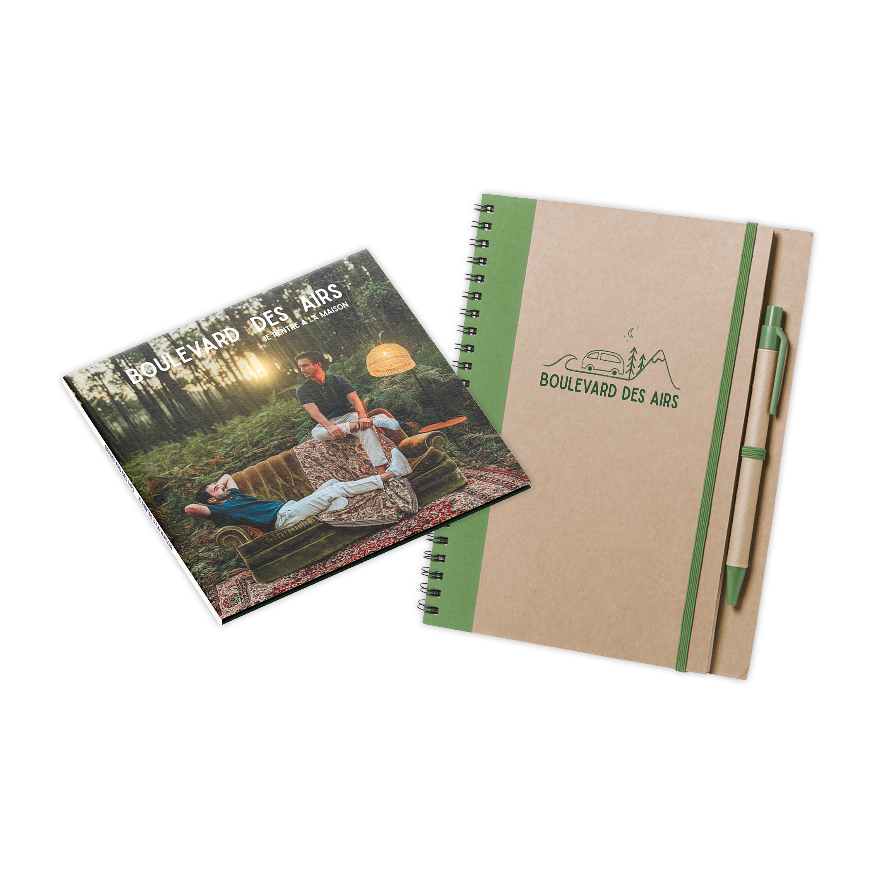 Précommande CD “Je rentre à la maison“ + Carnet