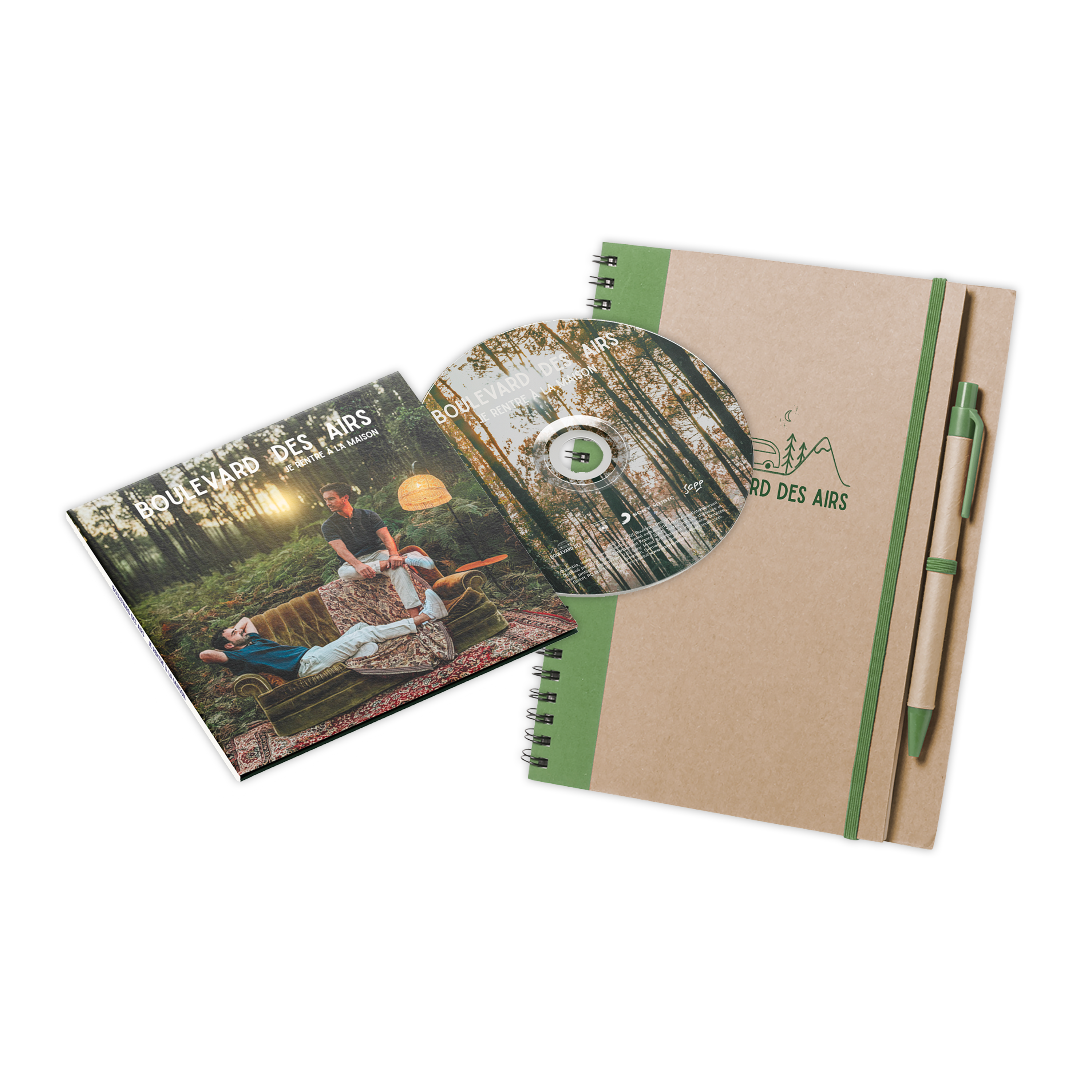 Précommande CD “Je rentre à la maison“ + Carnet